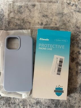 Elando Protective Phone Case for iPhone 13 Pro Max - Light Blue